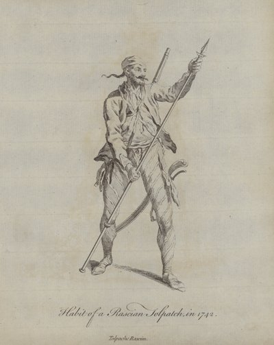 Habit of a Rascian Tolpatch in 1742 by English School